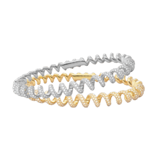 Cosmic Slinkee Encrusted Bracelet