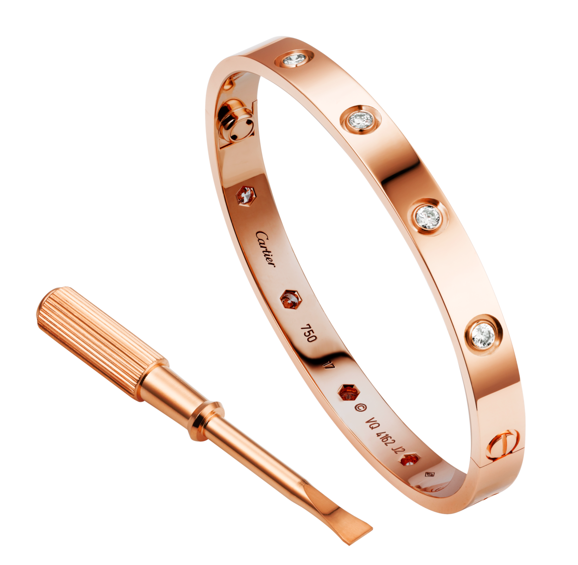 LOVE Bracelet with Diamonds - Image 2