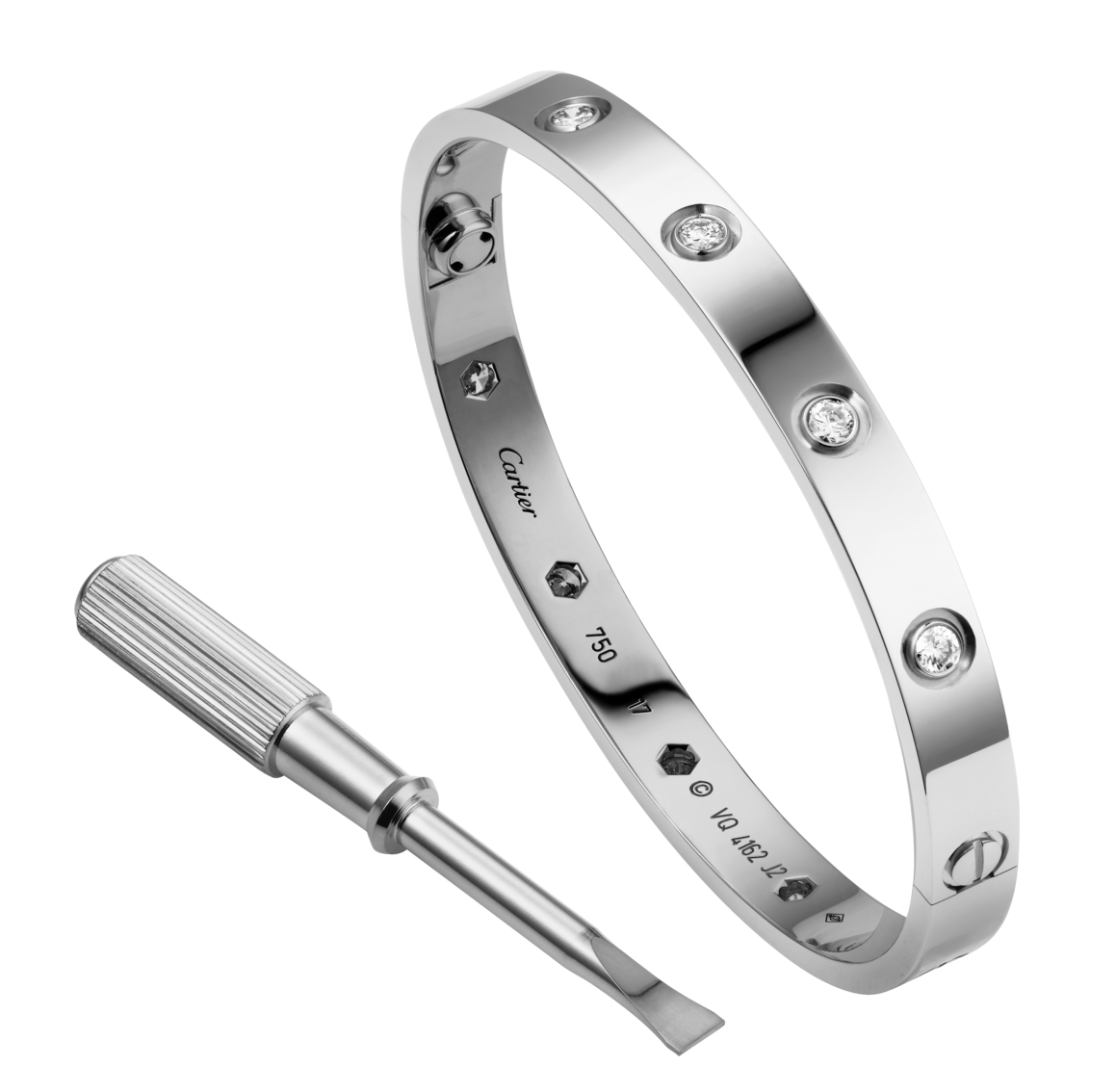 LOVE Bracelet with Diamonds - Image 3